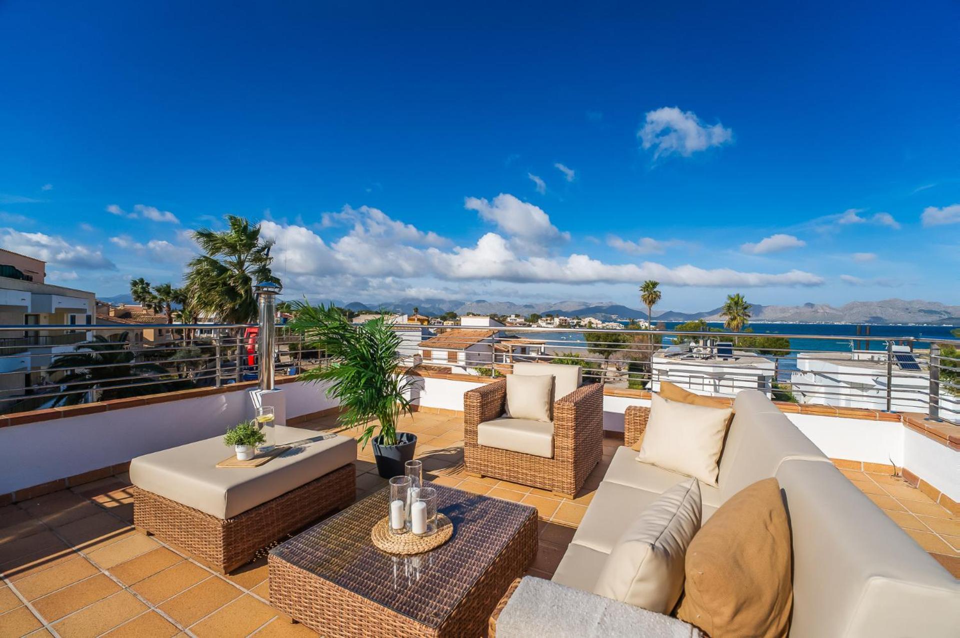 Villa Traumhafte Marisol Fuer 8 Gaeste Am Alcudia (Mallorca)