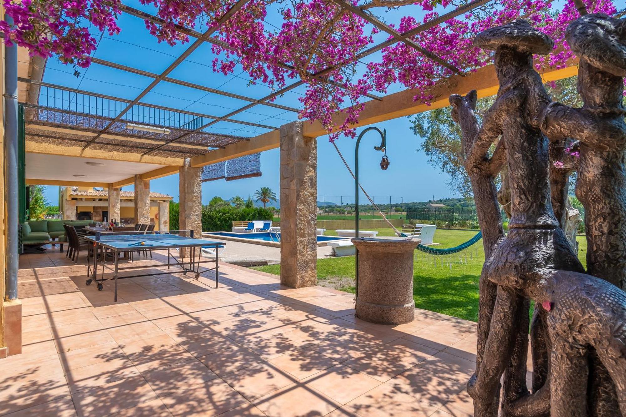 Patriarca, For 8 With Pool, Garden And Mountain Views Alcúdia