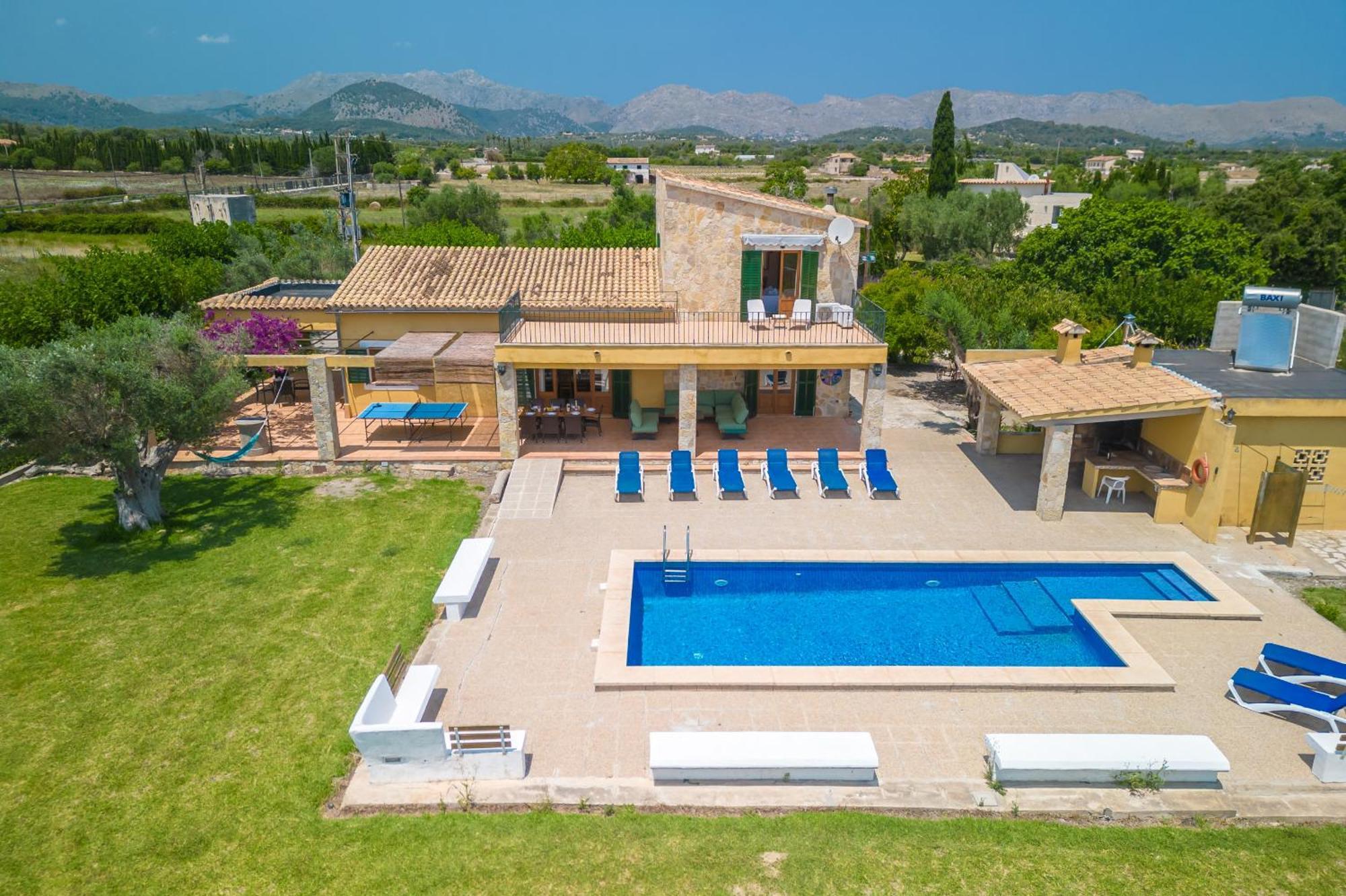 Ferienhaus Patriarca, For 8 With Pool, Garden And Mountain Views