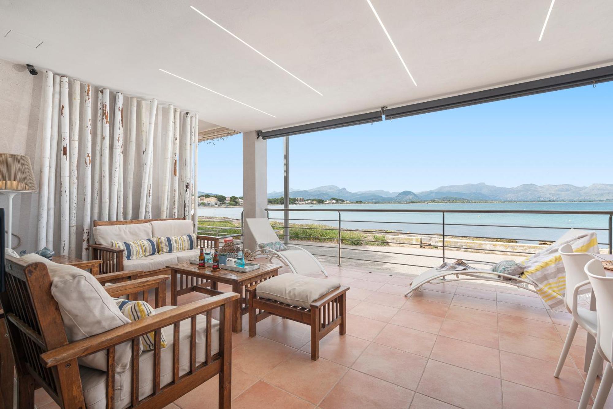 Cas Carbon3r-stunning Ground Floor In Front Of The Sea Apartment Alcudia (Mallorca)
