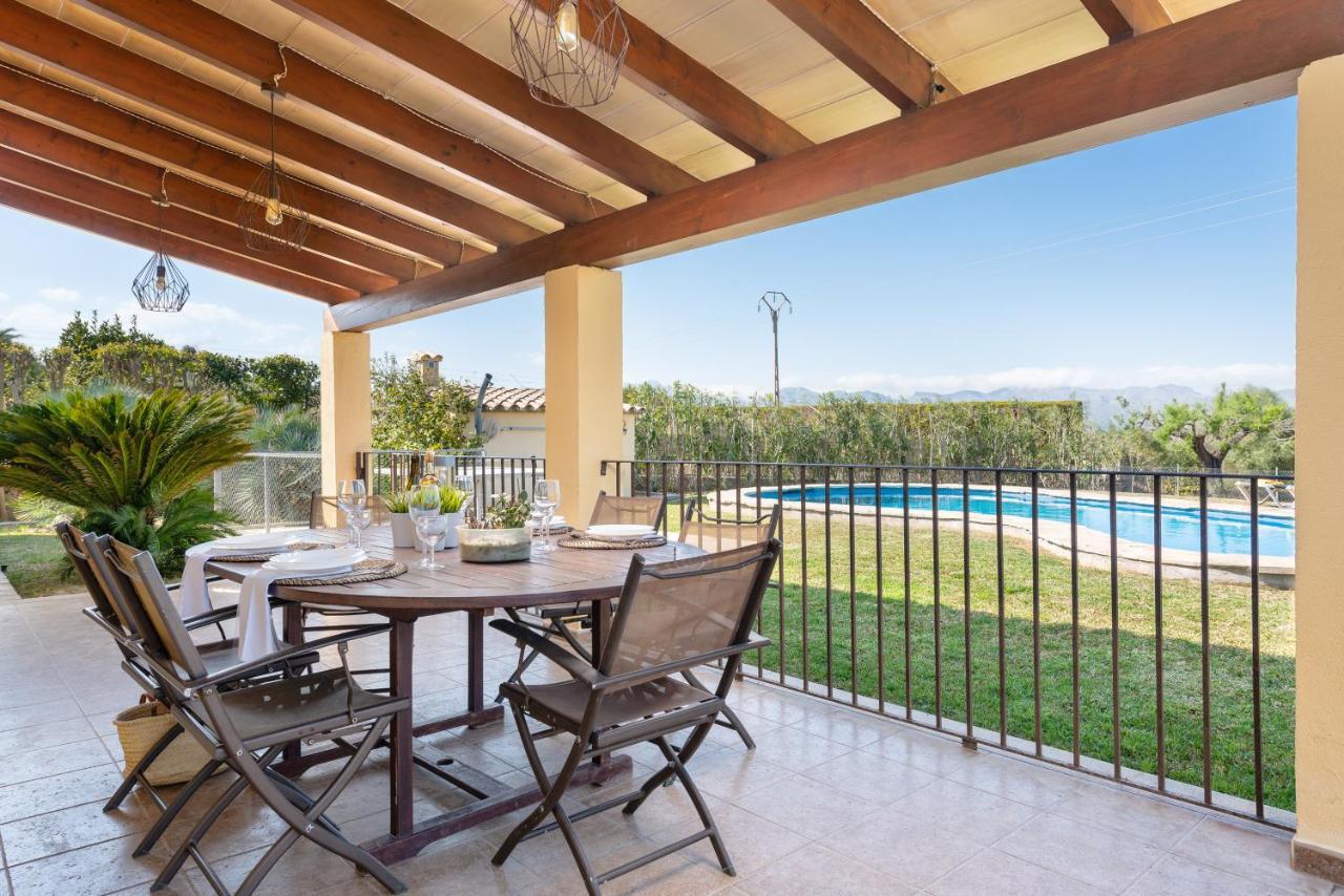 Sea Views Villa, Pou D'ambroitx, With Pool And Garden In Villa