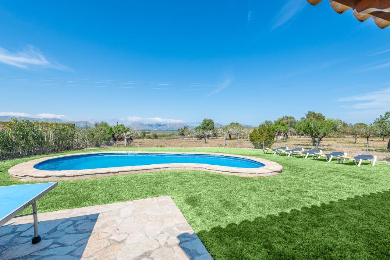 Sea Views Villa, Pou D'ambroitx, With Pool And Garden In * Alcudia (Mallorca)