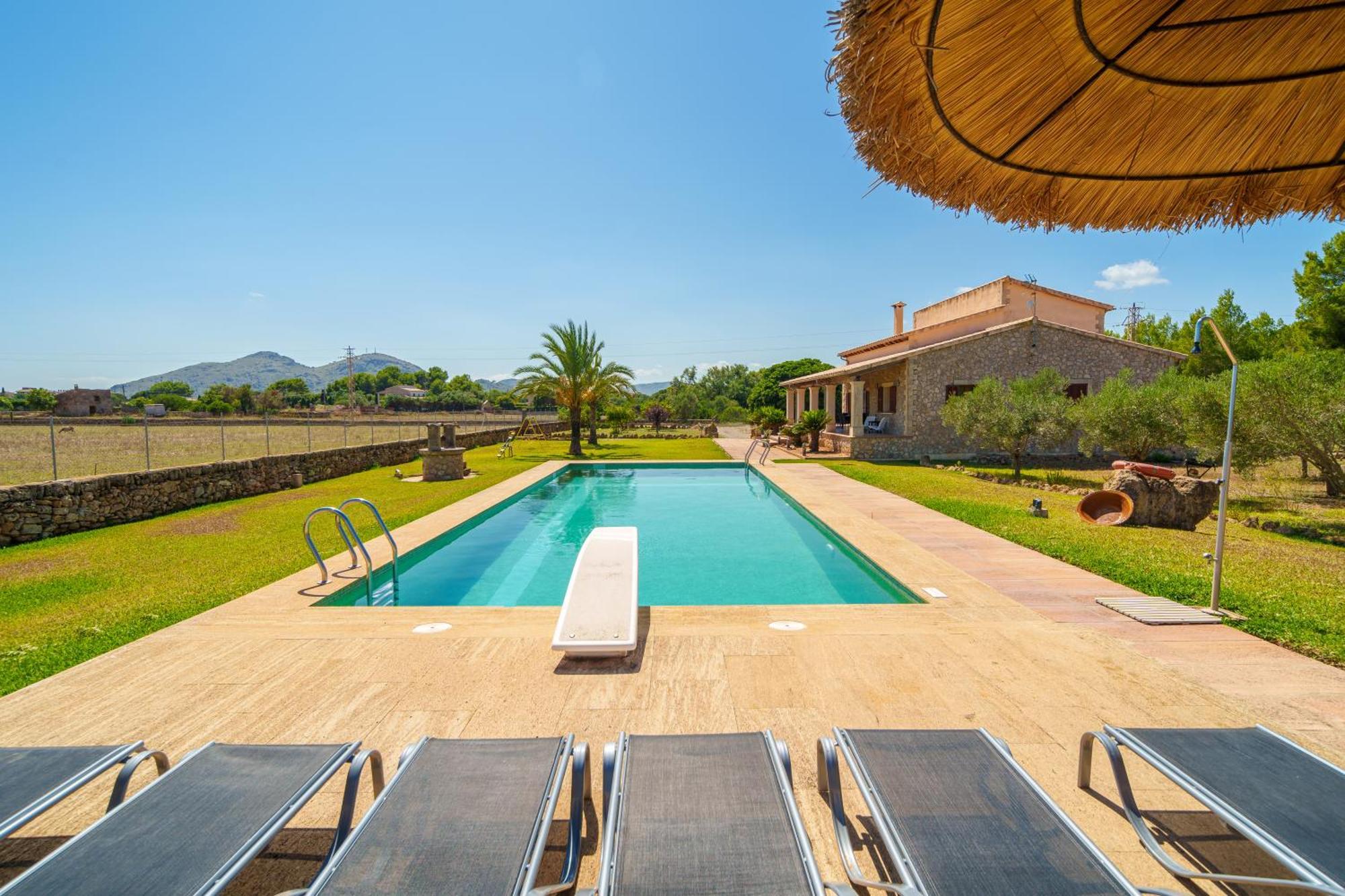 Mosca, Garden And Swimming Pool Close To Pousada Alcúdia