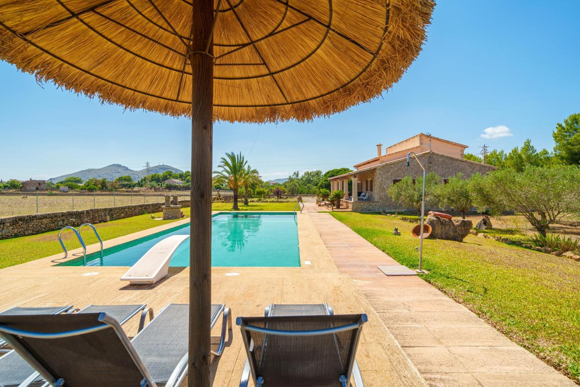 Mosca, Garden And Swimming Pool Close To Pousada Alcúdia